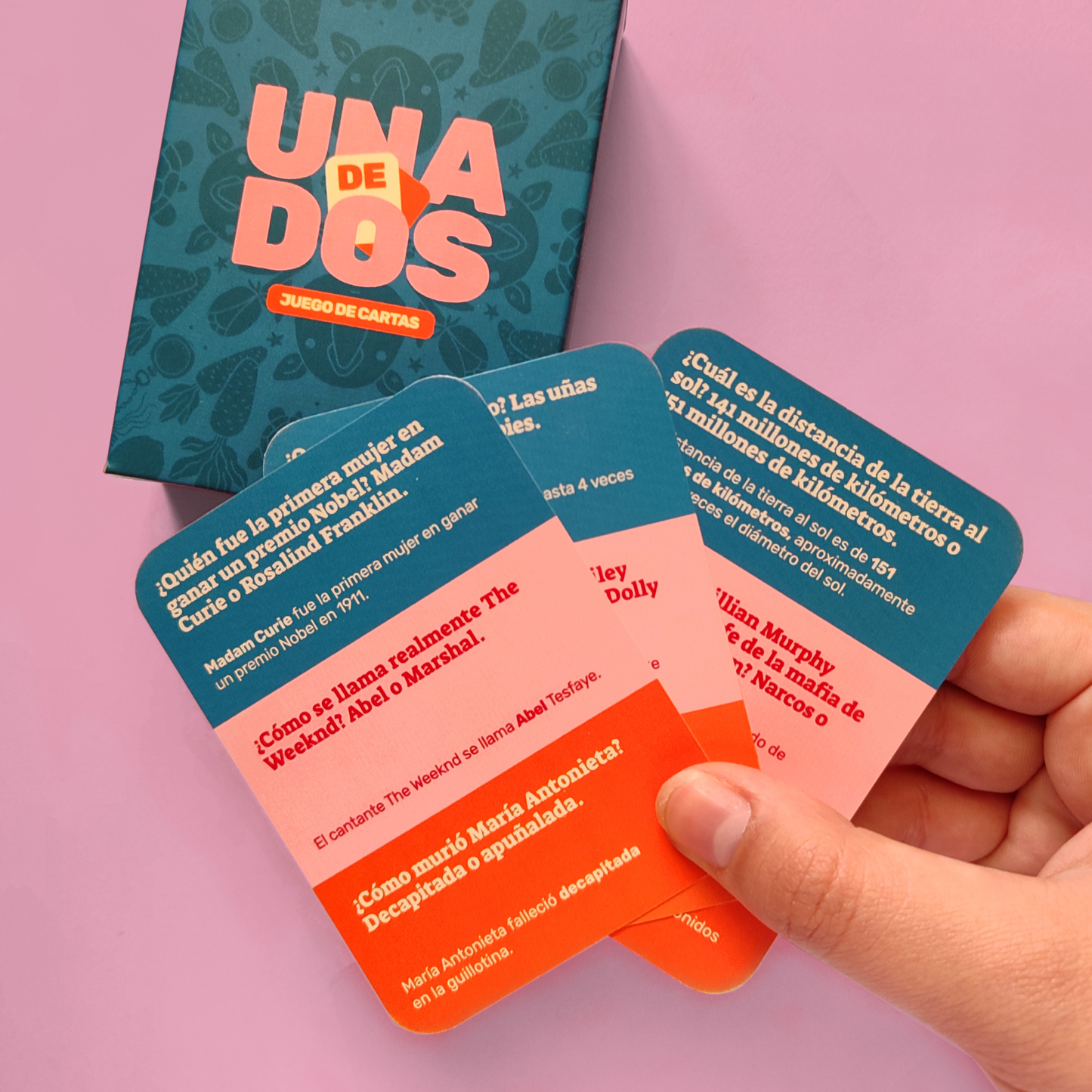 Una de Dos - Juego de cartas